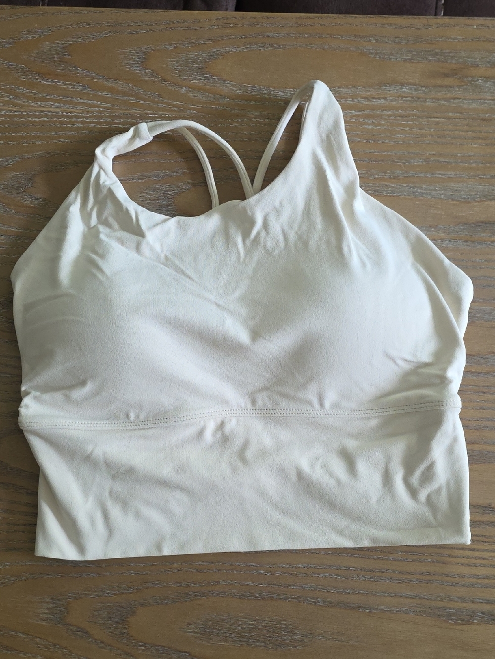 Cream Women’s Strappy Bralette Top